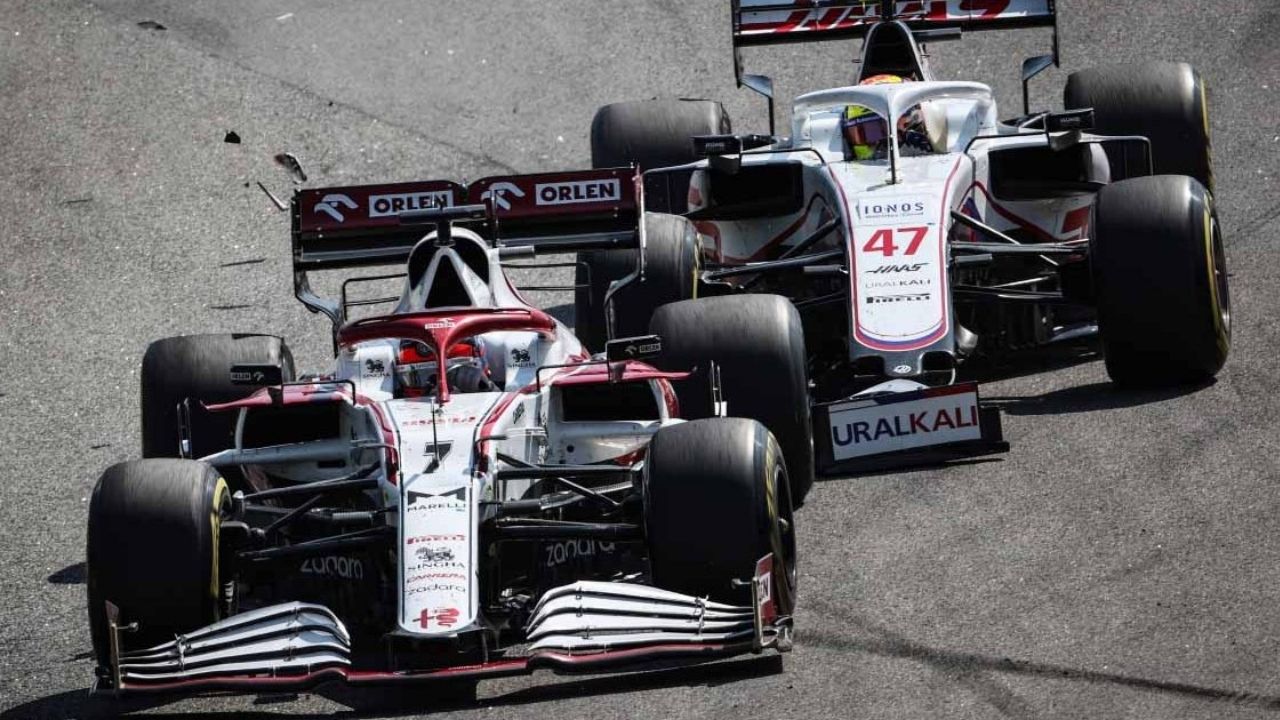 "It was very upsetting because we had some good pace": Mick Schumacher unveil disappointment over losing his front wing after colliding with Kimi Raikkonen leading to underwhelming performance in Brazil