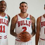 “I don’t know about ‘DeBallZach””: Bulls reporter isn’t on board with the hilariously goofy nickname given to the Zach Lavine, DeMar DeRozan, and Lonzo Ball trio by fans