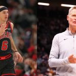"Thank Godness Alex Caruso is on the Eastern coast!": Warriors' Head Coach Steve Kerr praises the Bulls' guard, talks about Jonathan Kuminga's defense
