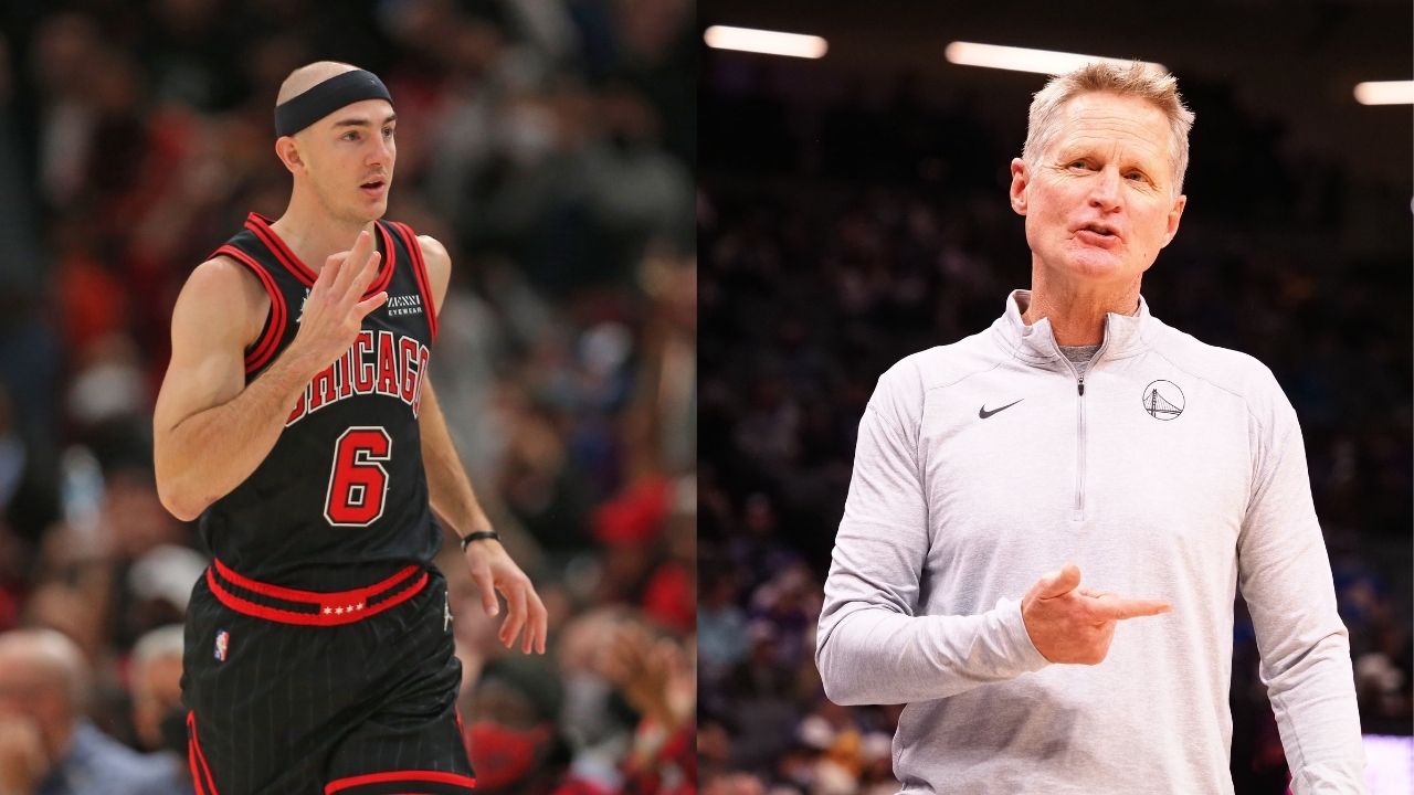 "Thank Godness Alex Caruso is on the Eastern coast!": Warriors' Head Coach Steve Kerr praises the Bulls' guard, talks about Jonathan Kuminga's defense