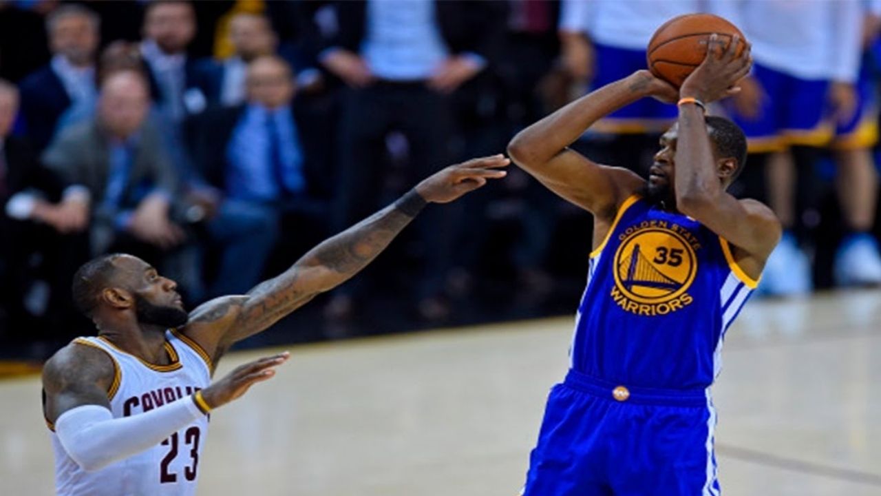 “I watched my shot over LeBron James over and over again”: Kevin Durant admitted to having his Game 3 dagger over the Cavaliers superstar on loop