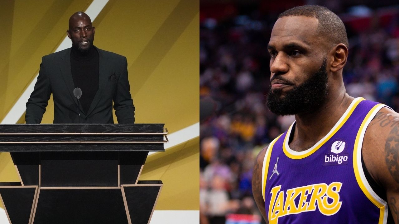 "LeBron James is from Akron, that's not Beverly Hills or sh*t like that": Kevin Garnett calls the four-time champion one of the toughest guys in the NBA