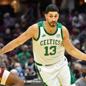 "In your face, LeBron James!": Enes Kanter puts up Instagram post responding to Lakers superstar after recent comments about the Celtics star's protests