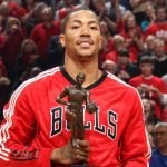 "My mom keeps my MVP award hostage like the movie Taken": Derrick Rose hilariously jokes about his mother taking his 2011 NBA MVP trophy with the Bulls for keepsakes