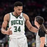 “Giannis really showed up to the postgame interview with a bucket of wings”: Bucks MVP hilariously continues his tradition of eating at postgame pressers following today’s loss to the Cavaliers