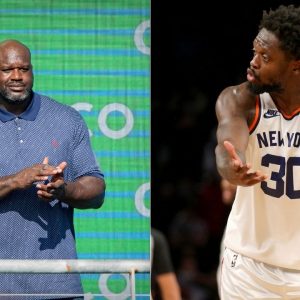 "Just play through it big dog": Shaquille O'Neal advises Julius Randle to play even more physically after Knicks forward receives bad whistles from referees