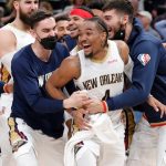 “Devonte’ Graham really hit the longest game-winning buzzer-beater over the last 25 years”: NBA Twitter blows up as the Pels guard hits a 61-foot game-winner in a wild ending vs OKC