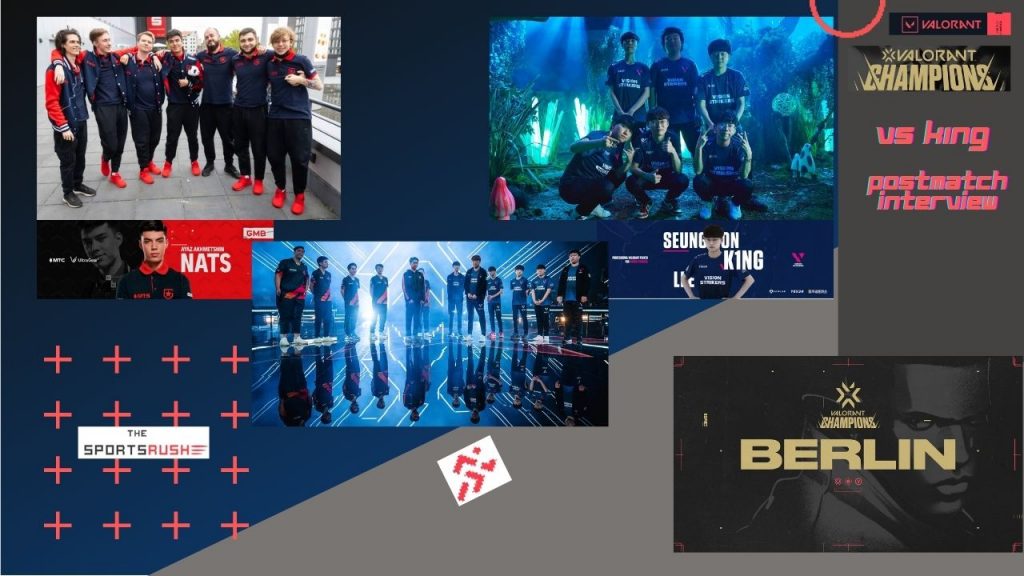 Vision Strikers k1ng post match interview