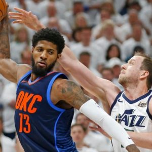 "Paul George is like a million times better than me... I had to make an impact somehow": Joe Ingles addresses the beef with PG13 in 2018 Playoffs