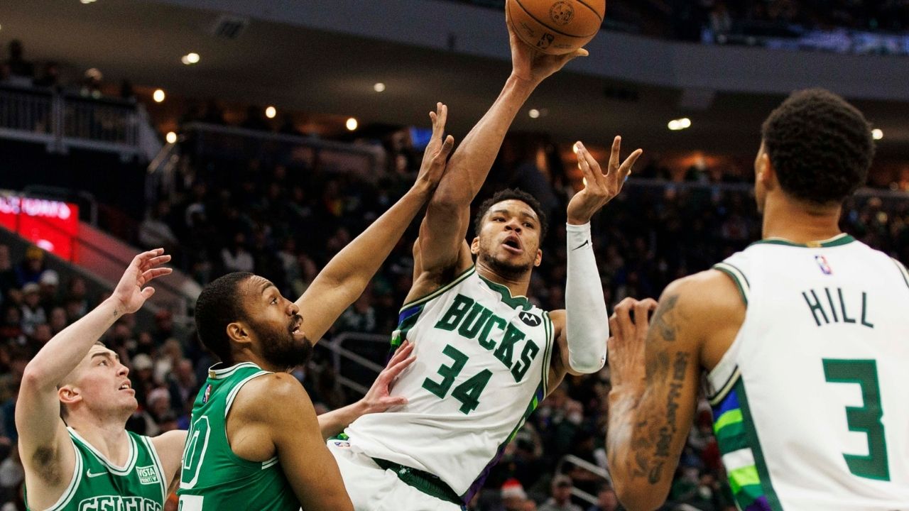 “Giannis Antetokounmpo had no gifts under his tree, so he stole Tatum and Brown’s gifts”: Kendrick Perkins lauds the Finals MVP for leading the Bucks to overcome a 19-point lead vs the Celtics