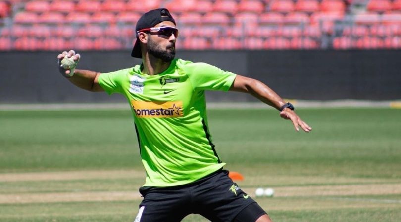 BBL 2021-22: Saqib Mahmood set to make his BBL debut with Sydney Thunder against Brisbane Heat at the Gabba