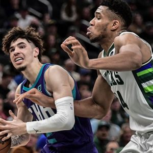 "I really wanted LaMelo Ball's jersey, man. But the NBA took it!": Bucks' Giannis publicly expresses his utter disappointment after the Hornets star's jersey is confiscated