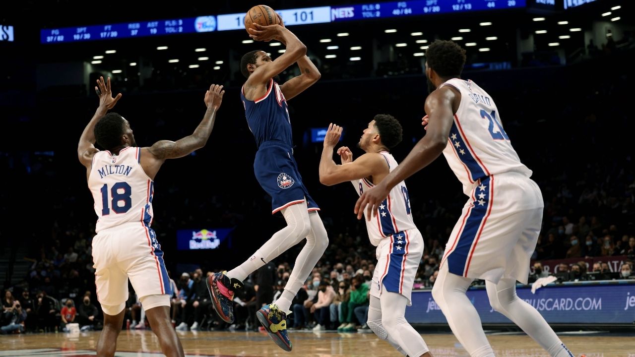 "It's nothing like playing in Brooklyn, they show love and appreciate great basketball": Kevin Durant on getting MVP chants at the Barclays Center after the Nets win their fourth consecutive game