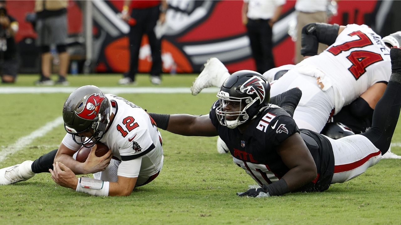 "Tom Brady Kind of Old, Man": Falcons D-Lineman Marlon Davidson Always Dreamed of Sacking the NFL GOAT, and Now Has a Pick-6 Against Him