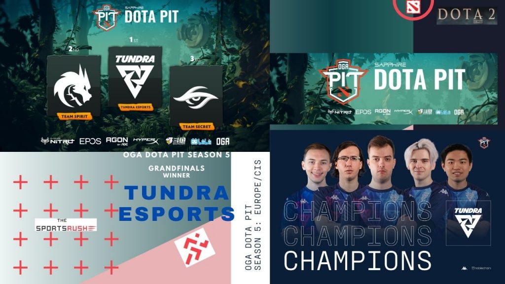 Tundra esports wins OGA Dota Pit Grand finals against team spirit