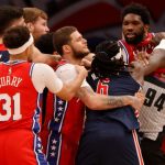 "If you’re so tough, stand on that Joel Embiid!!": Montrezl Harrell calls out Sixers MVP's hypocrisy after the pair collided in the game and only the Wizards' big got ejected