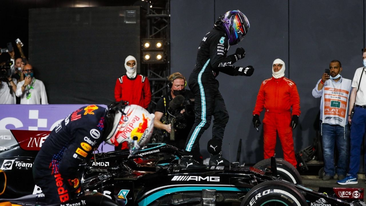 "You can't defend against that"– Christian Horner frustrated with Lewis Hamilton's massive engine pace superiority ahead of Abu Dhabi GP