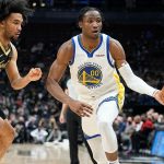 "Jonathan Kuminga showed us how talented he is, how high his ceiling is!": Warriors' Head Coach Steve Kerr and Gary Payton II shower their rookie sensation with praise after huge showing against the Raptors