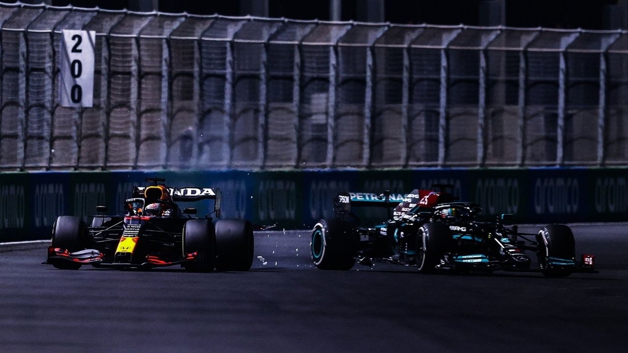 "Lewis smelled a trap"– Nico Hulkenberg explains why Lewis Hamilton probably didn't scoop past Max Verstappen and rather hit latter's rear tyres