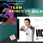 OGA Dota pit season 5 upper bracket finals team spirit wins vs team secret