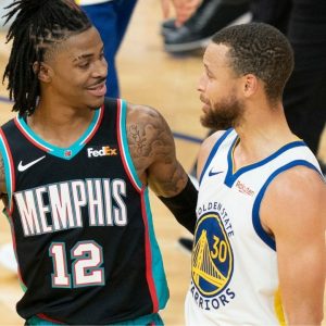 “Yes, Ja Morant is definitely an All-Star!”: Stephen Curry gives his vote to the Grizzlies guard as he likes a tweet promoting the 22-year-old to make his first ASG selection this season