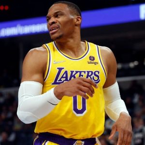“Russell Westbrook should be lower than a 79 overall in NBA 2K”: NBA Twitter goes off on the Lakers superstar having the lowest 2K rating since his rookie season