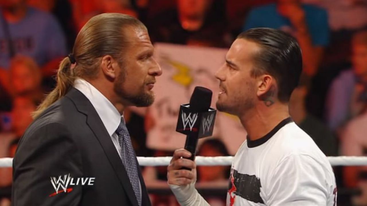 CM Punk Triple H