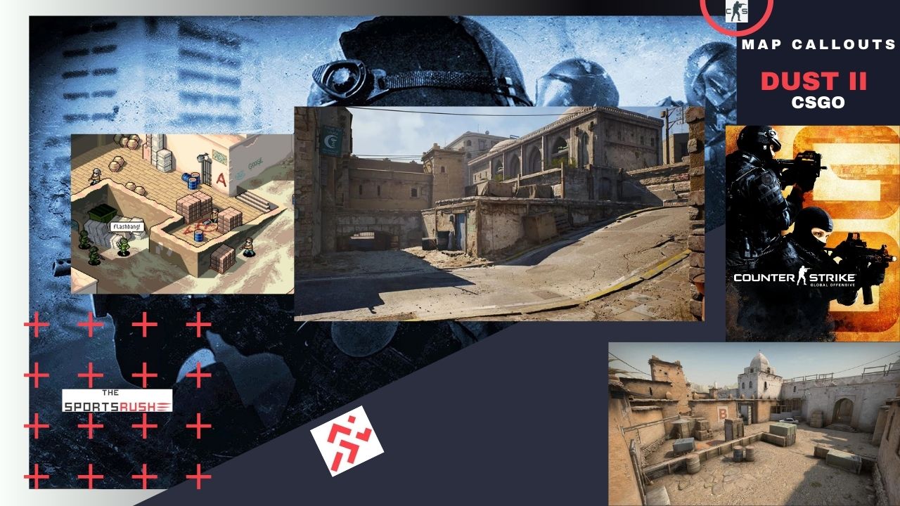 CSGO Dust 2 map callouts