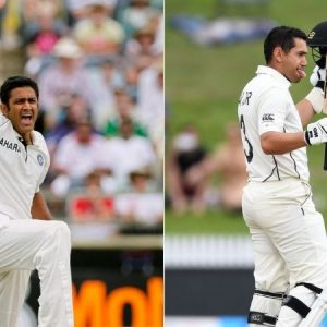 "One of NZ best cricketers": Anil Kumble wishes well on Ross Taylor retirement