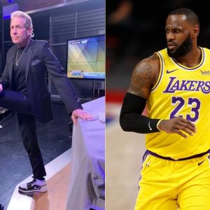 ‘LeBron James is on his couch munchin Ruffles’: Skip Bayless launches another dig at Lakers star for missing the playoffs