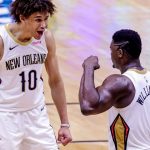 “Zion Williamson, they’re just mad because they’re not in your shoes”: Jaxson Hayes reveals the words he encourages the Pels star with as trolls humiliate him amid weight issues
