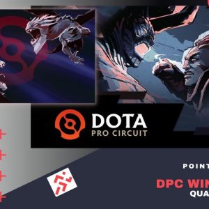 DPC winter Tour Qualifiers 2022 Standings points table