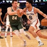 "Quentin Grimes creates history!": The young New York Knicks guard sets the record for the most 3-points made by a rookie on his first NBA start