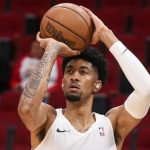 "Christian Wood accidentally headshot a fan with an errant pass": The Rockets big man had a Shaqtin' a fool moment in the game against LaMelo Ball and co