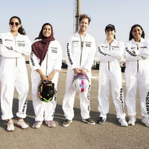"I was thinking of what I can do": Sebastian Vettel organises women's only karting event in Saudi Arabia to promote equality