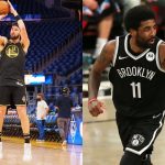 "I trust Klay Thompson to come in and not disappear for two weeks": Kendrick Perkins takes a dig at Kyrie Irving ahead of the two All-Stars' highly anticipated return to the hardwood