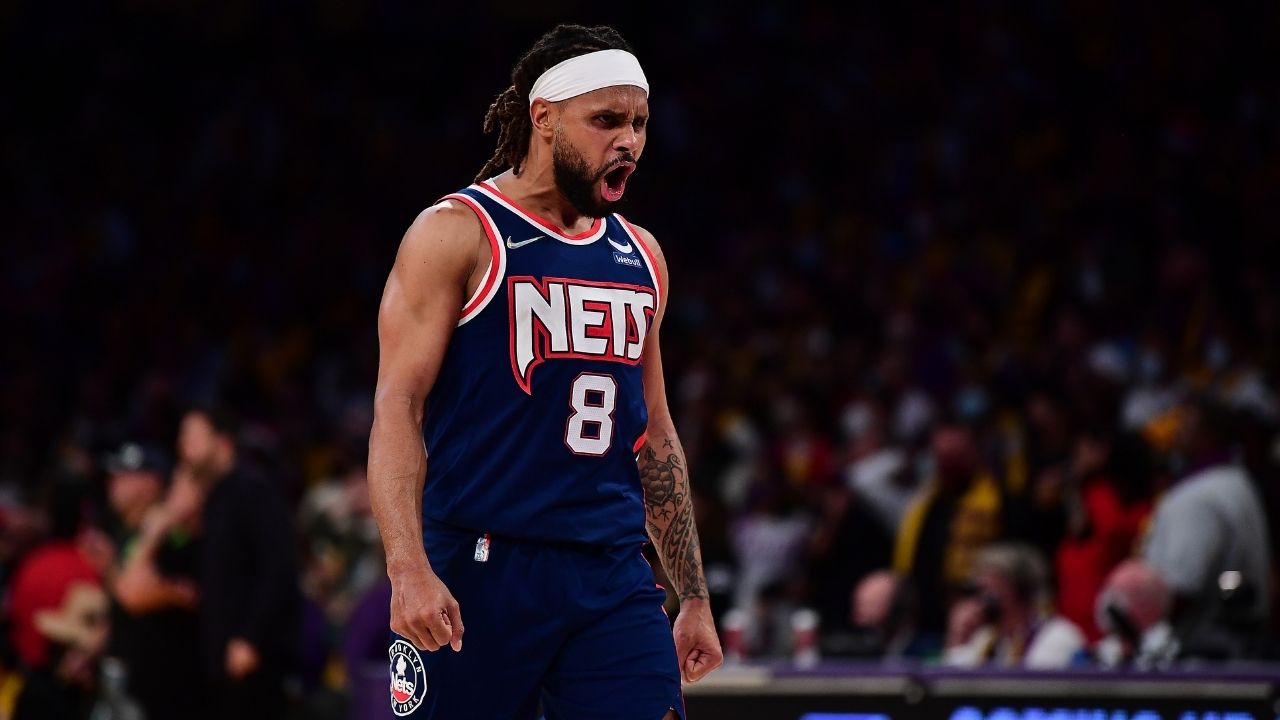 "I'll carry their advice with me": Patty Mills hopes to join his Nets teammates Joe Harris and Kyrie Irving as a 3-point contest champion