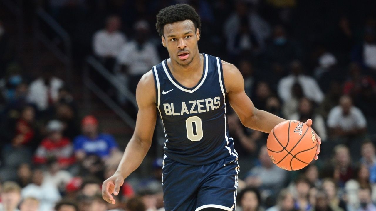 “James Gang! Bronny James really took care of business in Hawaii”: LeBron James applauds his eldest son for recording 14 points, 7 assists, and a monstrous block in Sierra Canyon’s 63-39 win