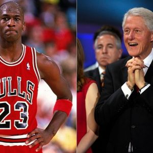 "Michael Jordan challenged Bill Clinton to crack 100": Bulls legend and USA's 42nd President chop it up and trash-talk each other over golfing weekend