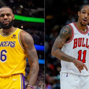 "Michael Jordan, Kobe Bryant, Shaquille O'Neal, and Magic Johnson": DeMar DeRozan reveals his Mt. Rushmore, surprisingly leaves out LeBron James