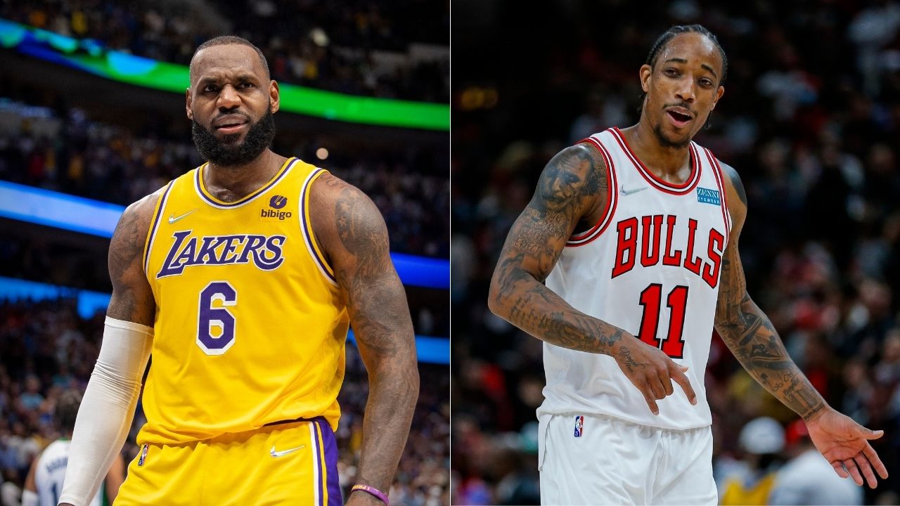 "Michael Jordan, Kobe Bryant, Shaquille O'Neal, and Magic Johnson": DeMar DeRozan reveals his Mt. Rushmore, surprisingly leaves out LeBron James