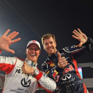 "I see things a bit differently now": Sebastian Vettel admits that Michael Schumacher is not his biggest motivator in F1 anymore