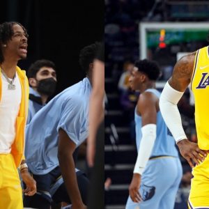 "Lakers thought it was gonna be sweet?": Ja Morant trolls the purple and gold team after Grizzlies spoil the party for LeBron James, who crossed a career milestone 