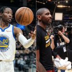 "Jonathan Kuminga had the best day in High School ever!": The Warriors rookie met both Kobe Bryant and Kyrie Irving within minutes of each other as an HS senior