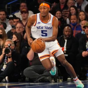 “Immanuel Quickley really had to play with a typo on his back”: NBA Twitter reacts as the Knicks misspell their guard’s name as “Qucikley” on his jersey vs the Pistons