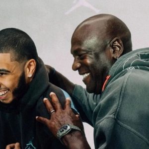 "The first time I met Michael Jordan, it was just like he's a real person" Celtics' star Jayson Tatum shared his experience meeting the GOAT for the first time