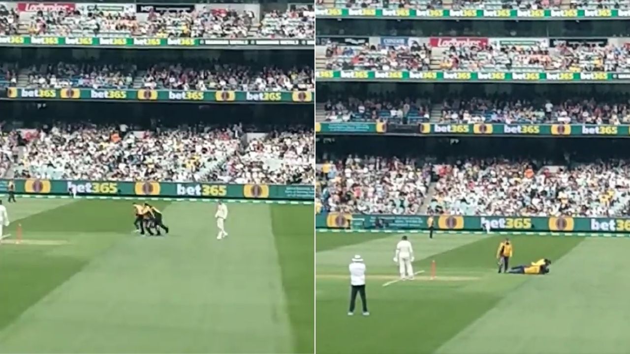Cricket streaker: Fan interrupts Australia vs England Boxing Day Ashes 2021-22 Test at the MCG