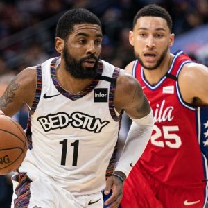 "Kyrie Irving putting on his shoes again after seeing $6 million go missing!": NBA Reddit uncovers shocking amount of money Nets star and Ben Simmons have lost this season