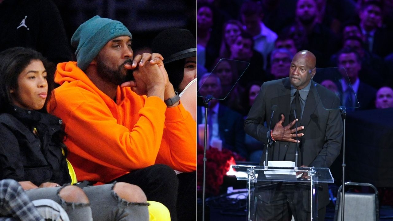 "24 years ago today, Kobe Bryant and Michael Jordan had their first real duel!": Throwback to when Lakers and Bulls legend pulled their weight against each other