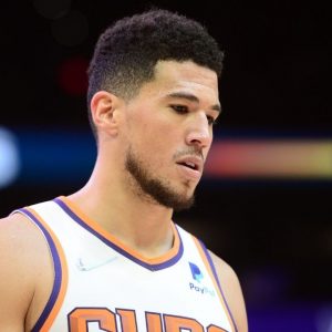 “Devin Booker has truly been a sensational talent his entire career”: NBA Twitter congratulate the Suns' guard for joining LeBron James, Kobe Bryant, and others as the 7th-youngest player to score 10K points